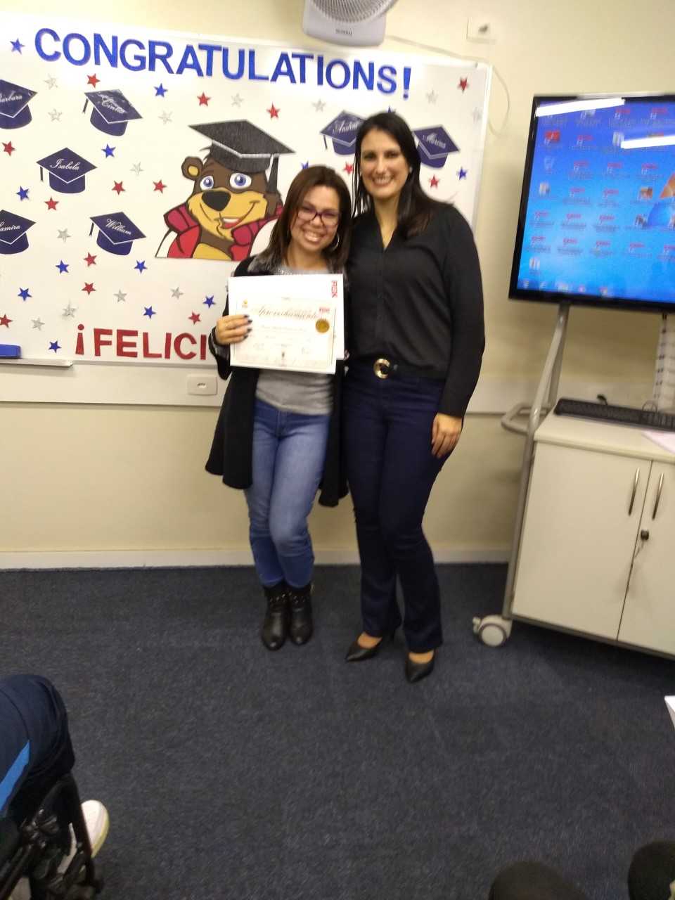Cerimônia de entrega de diplomas. da unidade Penha